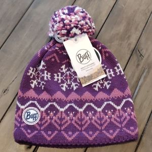 Buff Pom Beanie Hat